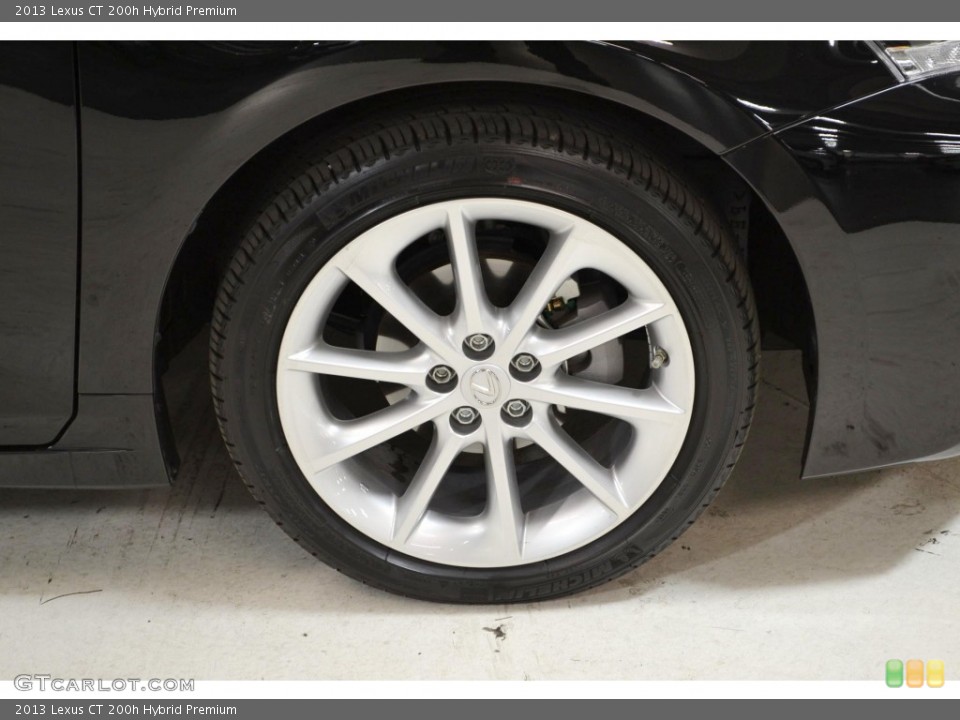 2013 Lexus CT 200h Hybrid Premium Wheel and Tire Photo #94432007
