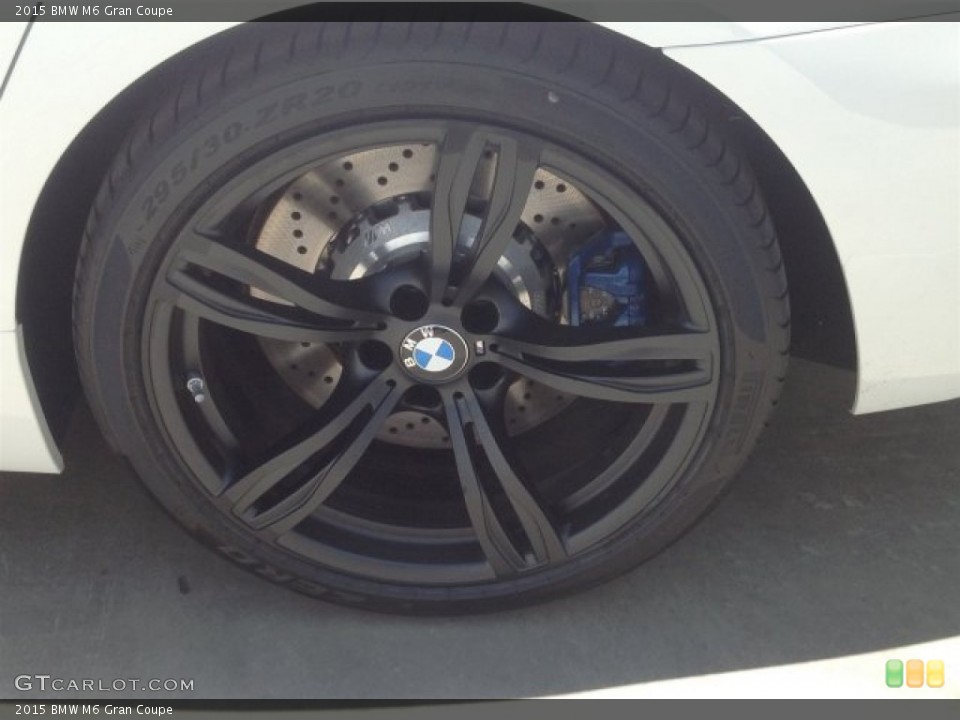 2015 BMW M6 Gran Coupe Wheel and Tire Photo #94440407