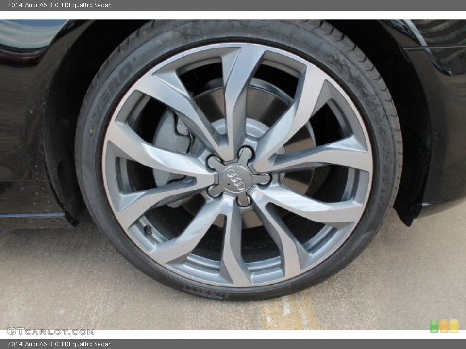 2014 Audi A6 3.0 TDI quattro Sedan Wheel and Tire Photo #94454687