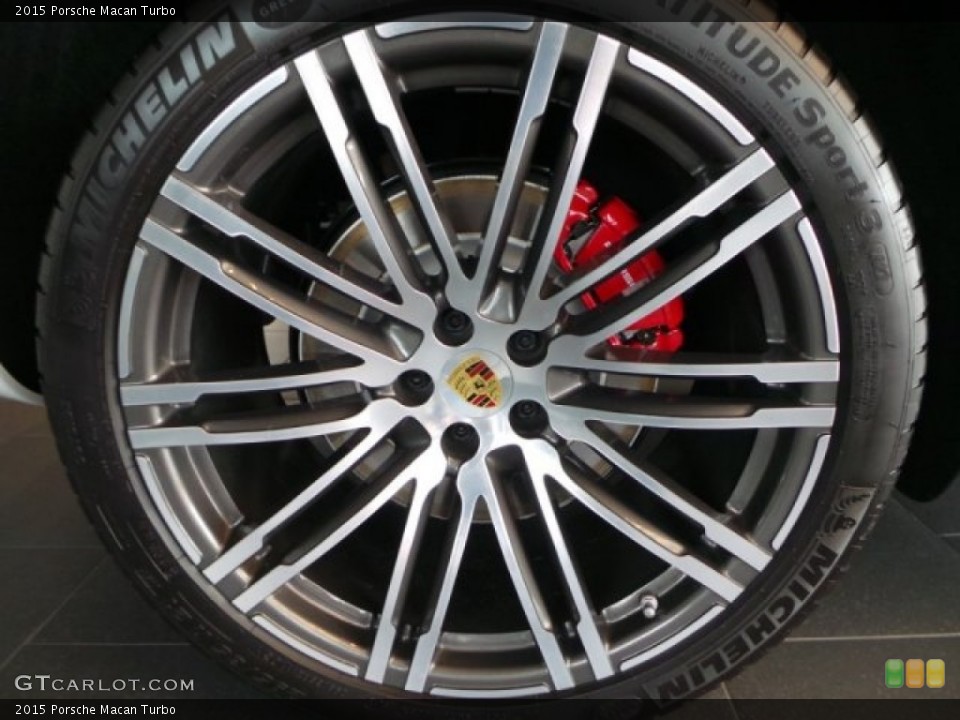 2015 Porsche Macan Turbo Wheel and Tire Photo #94459703