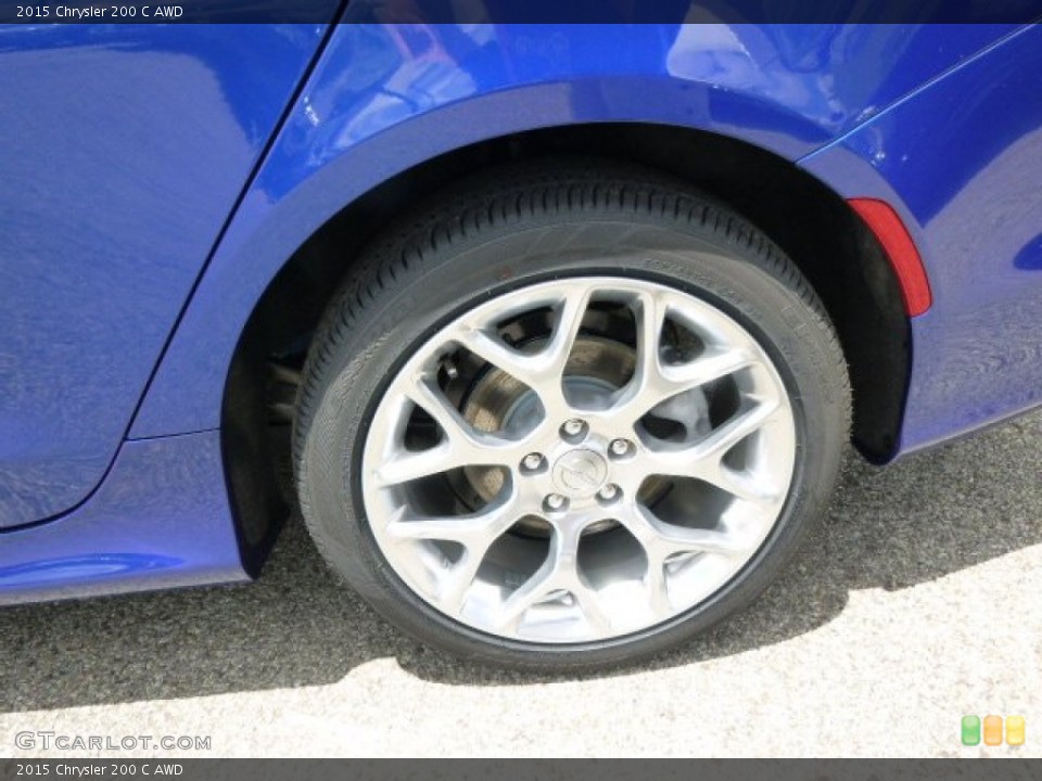 2015 Chrysler 200 C AWD Wheel and Tire Photo #94475488