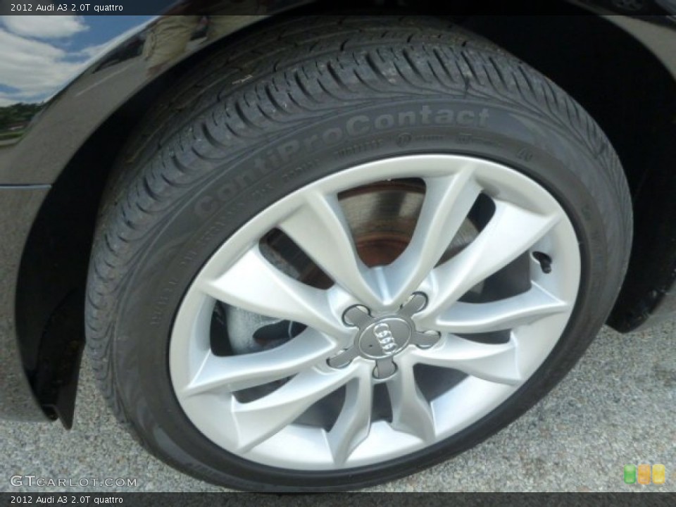 2012 Audi A3 2.0T quattro Wheel and Tire Photo #94480234