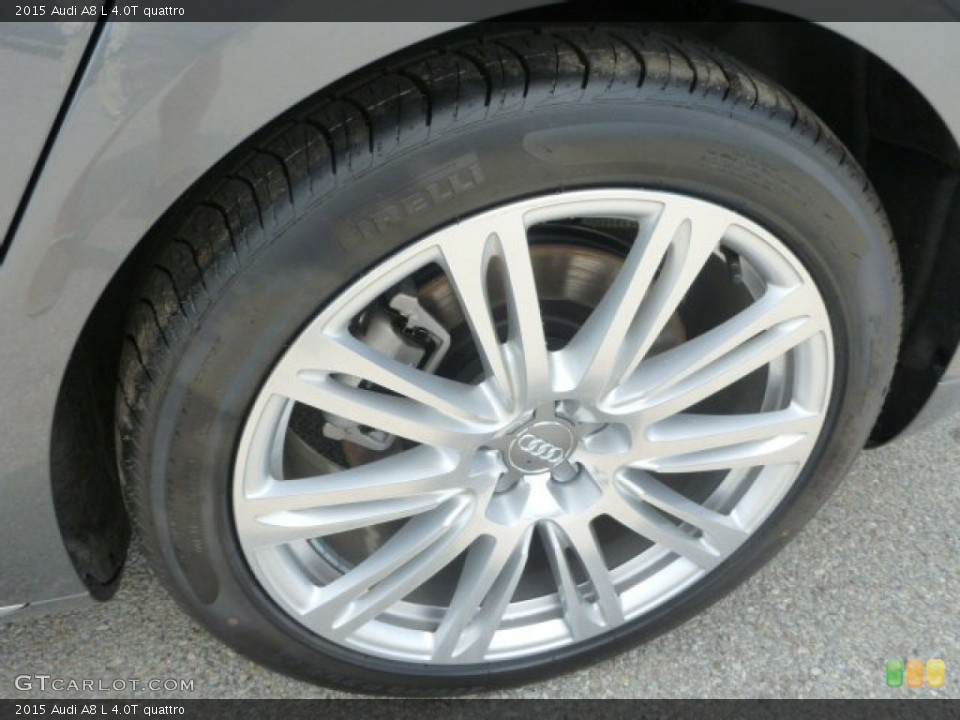 2015 Audi A8 L 4.0T quattro Wheel and Tire Photo #94483123