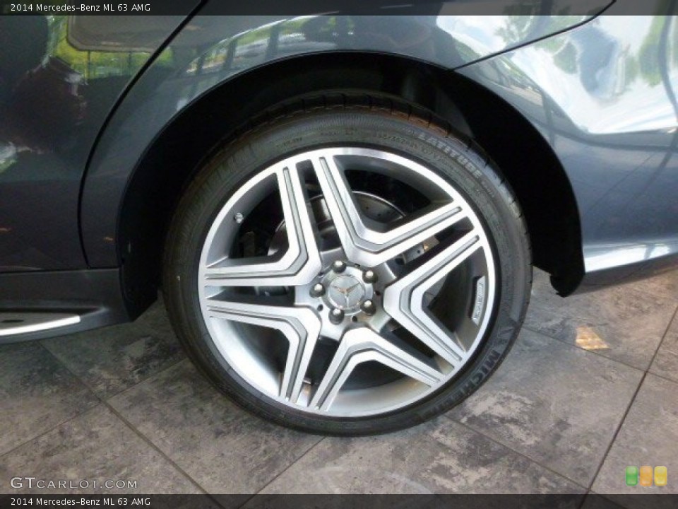 2014 Mercedes-Benz ML 63 AMG Wheel and Tire Photo #94483747