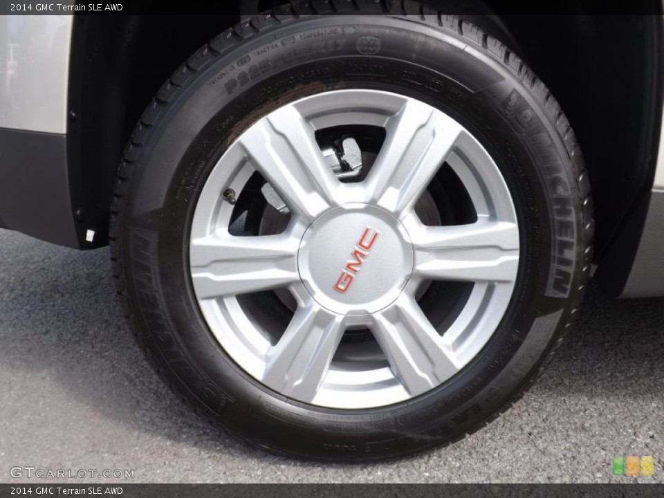 2014 GMC Terrain SLE AWD Wheel and Tire Photo #94494947