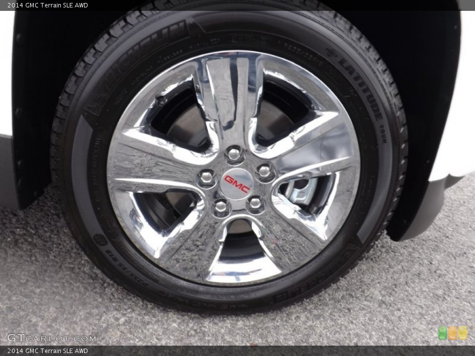 2014 GMC Terrain SLE AWD Wheel and Tire Photo #94495279