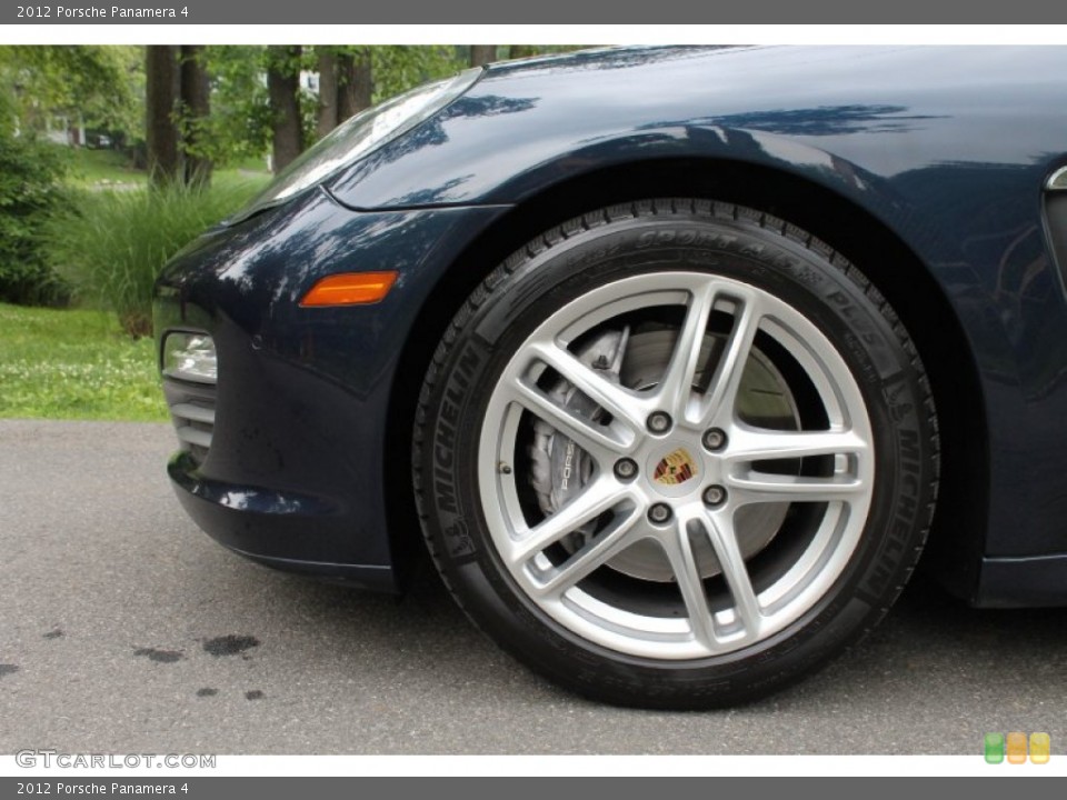 2012 Porsche Panamera 4 Wheel and Tire Photo #94497699