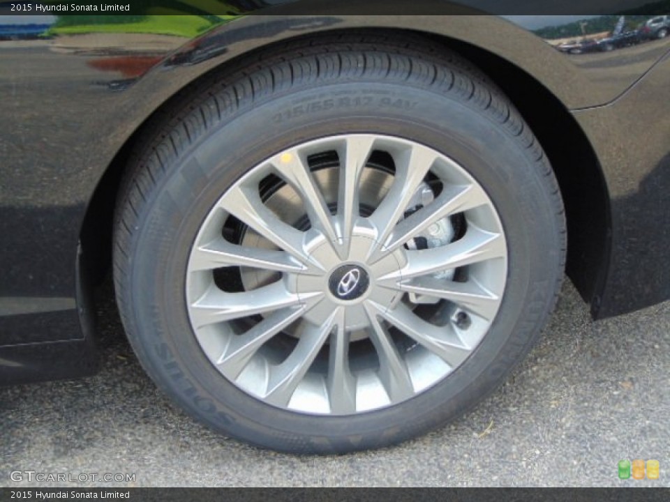2015 Hyundai Sonata Limited Wheel and Tire Photo #94498902
