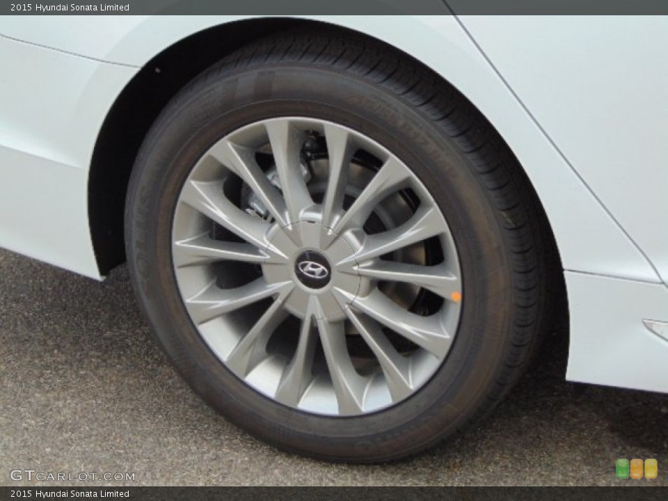 2015 Hyundai Sonata Limited Wheel and Tire Photo #94499361