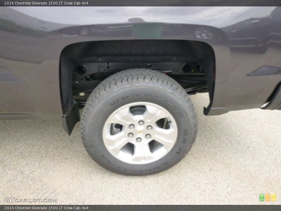 2014 Chevrolet Silverado 1500 LT Crew Cab 4x4 Wheel and Tire Photo #94500768