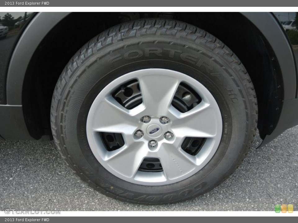 2013 Ford Explorer FWD Wheel and Tire Photo #94500816