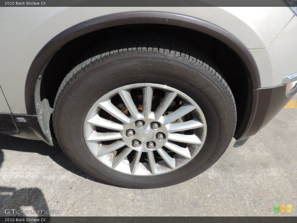 2010 Buick Enclave Wheels and Tires
