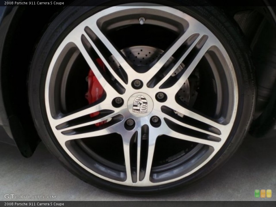 2008 Porsche 911 Carrera S Coupe Wheel and Tire Photo #94520019
