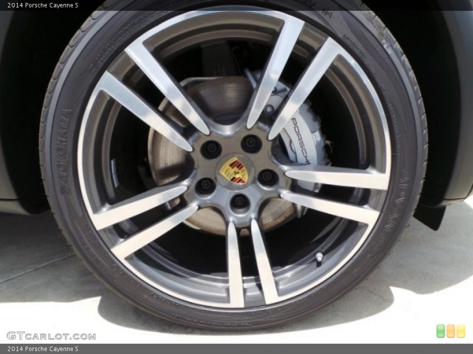 2014 Porsche Cayenne S Wheel and Tire Photo #94522467