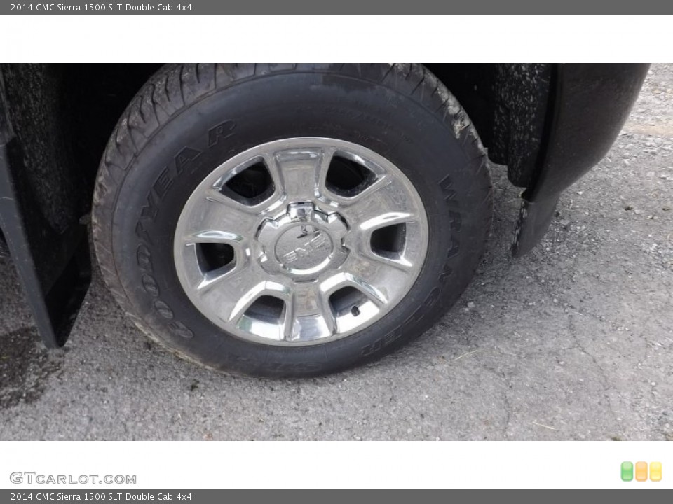 2014 GMC Sierra 1500 SLT Double Cab 4x4 Wheel and Tire Photo #94522485