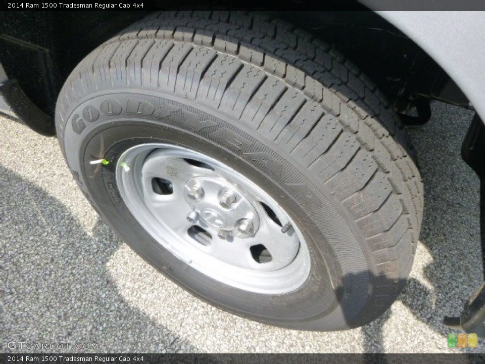 2014 Ram 1500 Tradesman Regular Cab 4x4 Wheel and Tire Photo #94540317