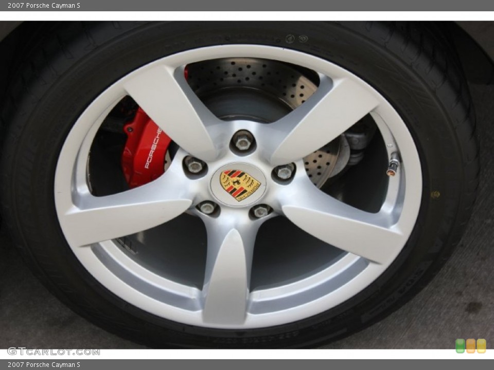 2007 Porsche Cayman S Wheel and Tire Photo #94548615