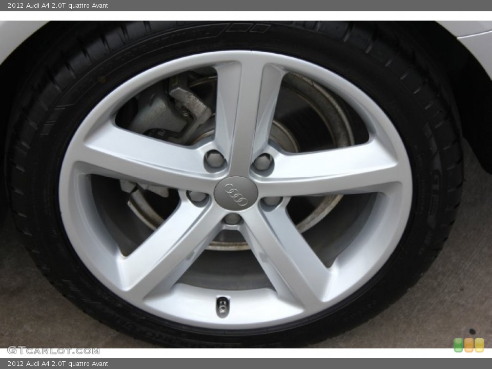 2012 Audi A4 2.0T quattro Avant Wheel and Tire Photo #94549227