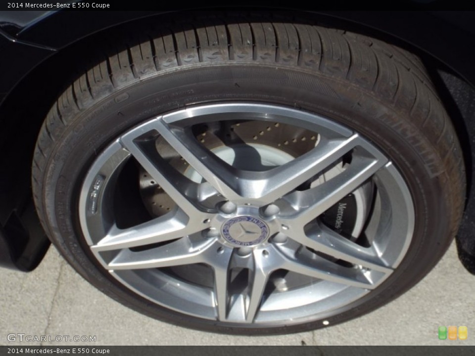 2014 Mercedes-Benz E 550 Coupe Wheel and Tire Photo #94556602