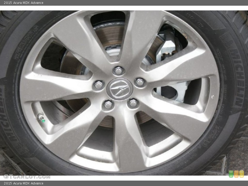 2015 Acura MDX Advance Wheel and Tire Photo #94576895