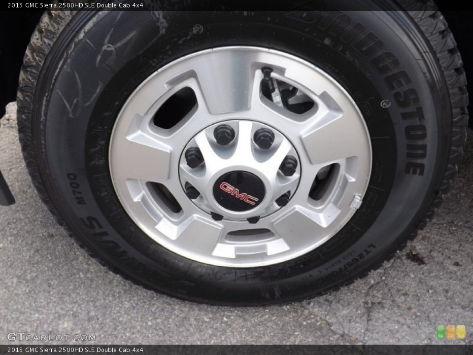 2015 GMC Sierra 2500HD SLE Double Cab 4x4 Wheel and Tire Photo #94578166