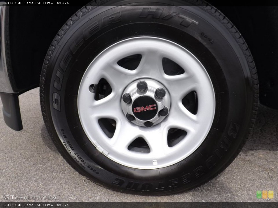 2014 GMC Sierra 1500 Crew Cab 4x4 Wheel and Tire Photo #94578799