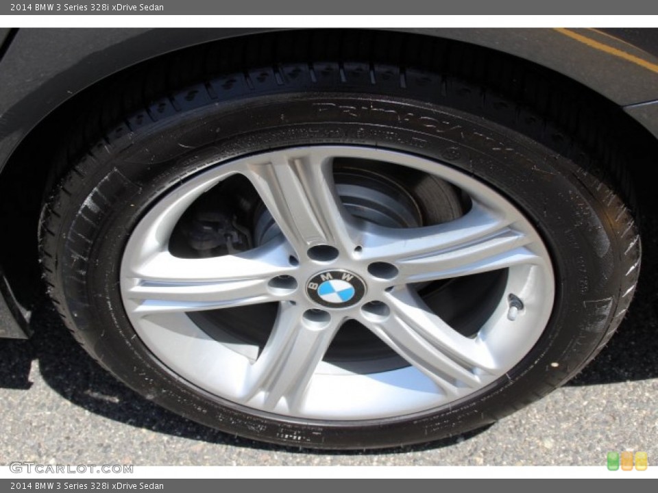 2014 BMW 3 Series 328i xDrive Sedan Wheel and Tire Photo #94579744