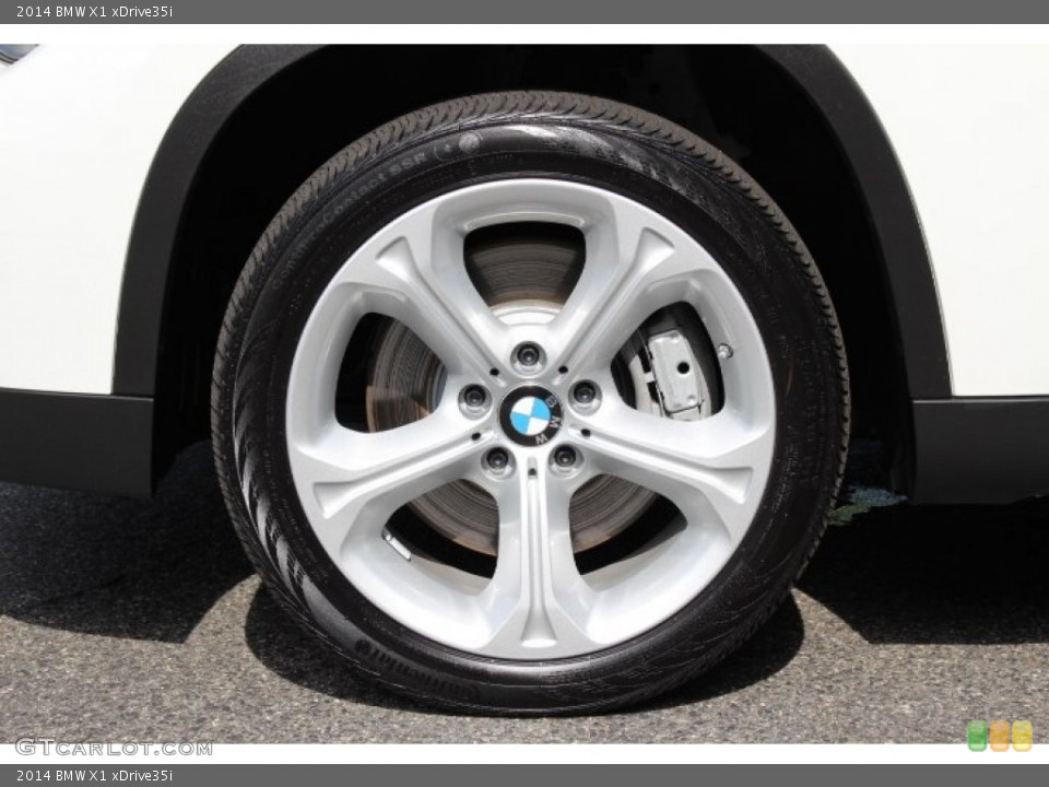 2014 BMW X1 xDrive35i Wheel and Tire Photo #94581529
