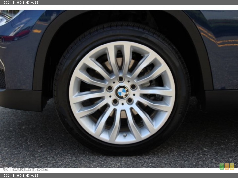 2014 BMW X1 xDrive28i Wheel and Tire Photo #94582636