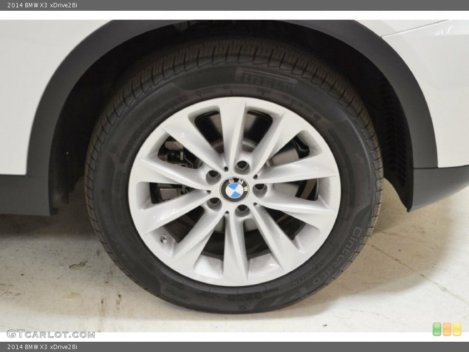 2014 BMW X3 Wheels and Tires