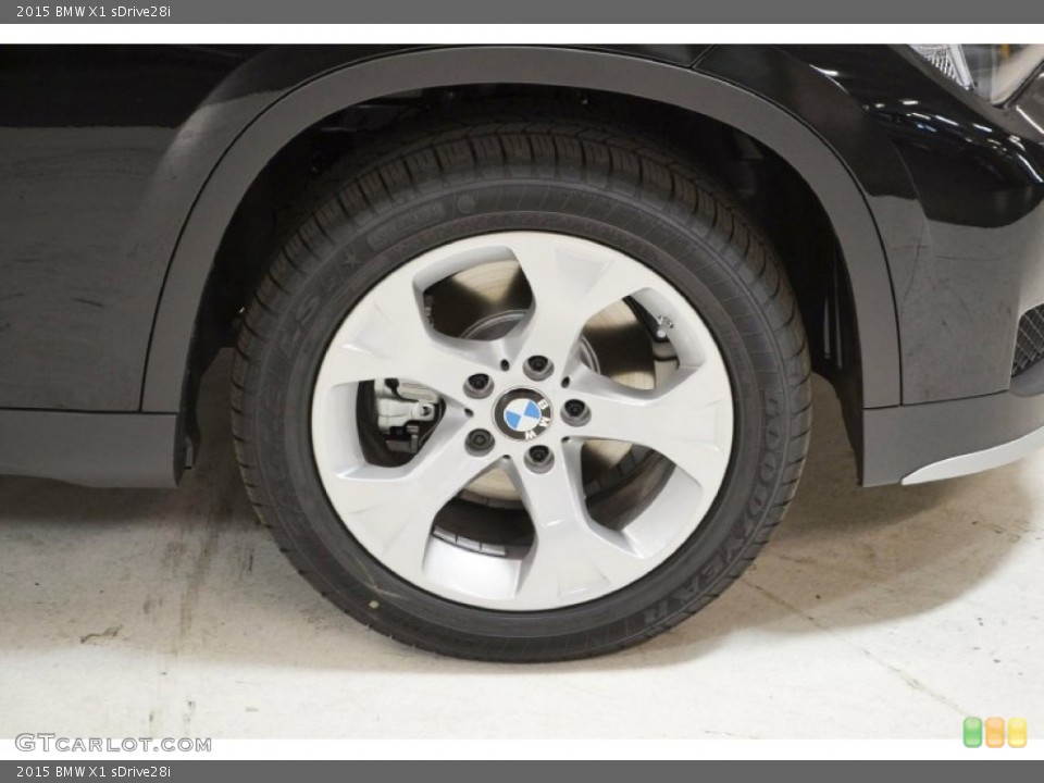 2015 BMW X1 sDrive28i Wheel and Tire Photo #94595470