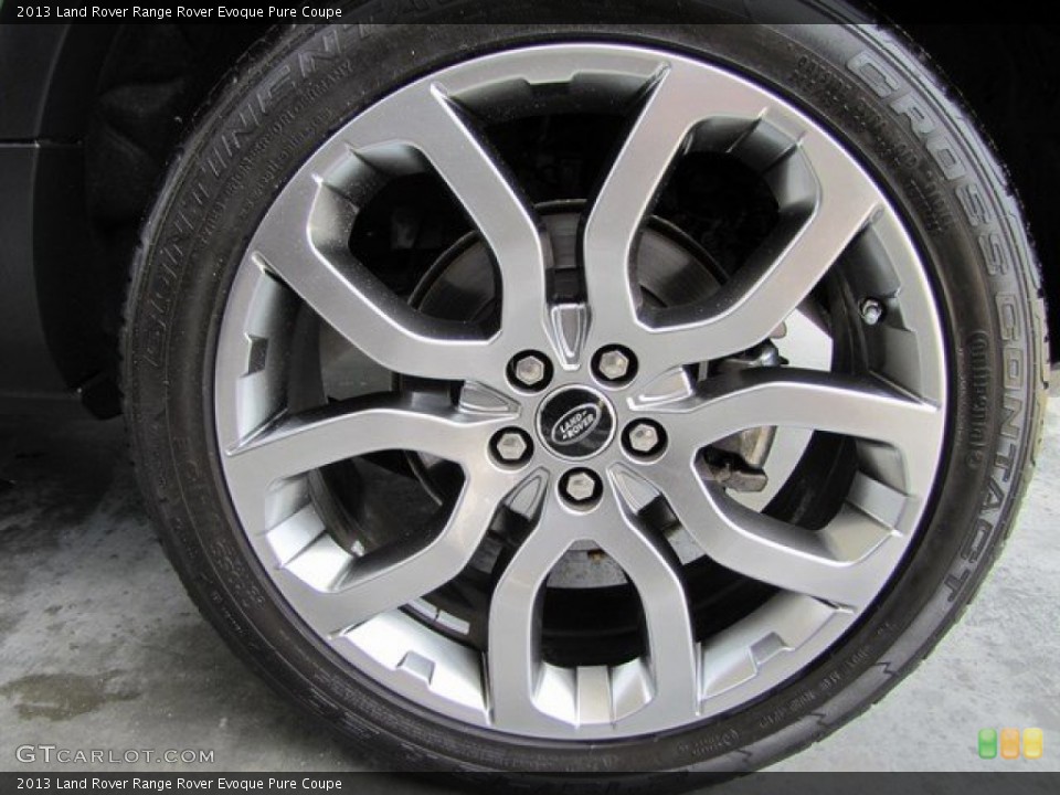 2013 Land Rover Range Rover Evoque Pure Coupe Wheel and Tire Photo #94602337
