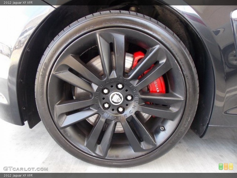 2012 Jaguar XF XFR Wheel and Tire Photo #94604316