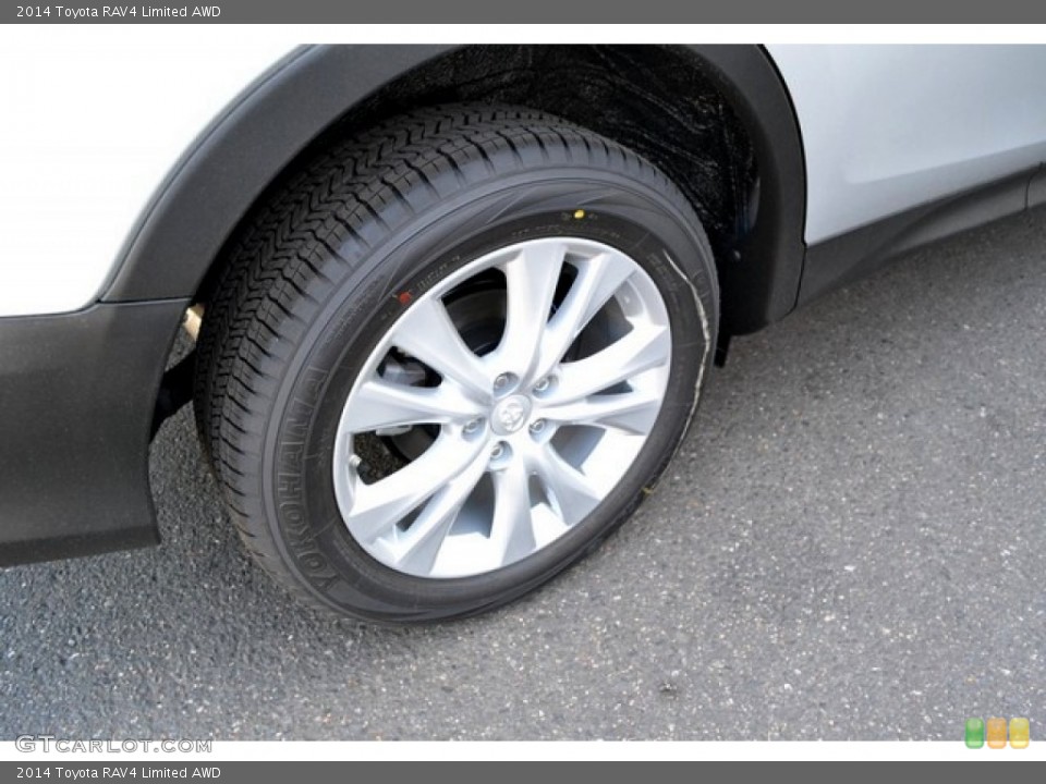 2014 Toyota RAV4 Limited AWD Wheel and Tire Photo #94620973