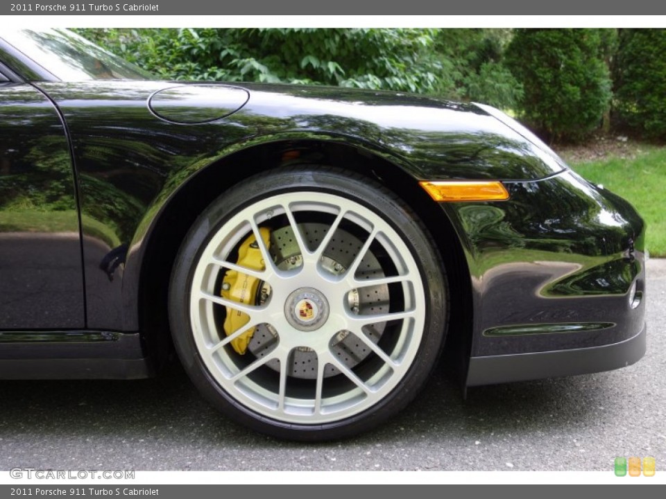 2011 Porsche 911 Turbo S Cabriolet Wheel and Tire Photo #94651934