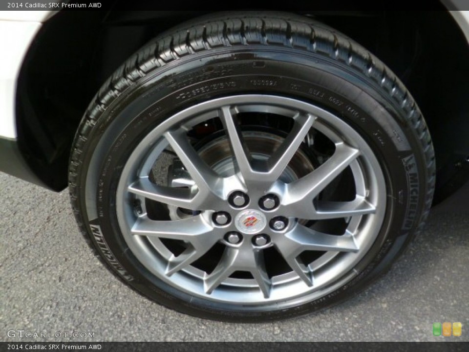 2014 Cadillac SRX Premium AWD Wheel and Tire Photo #94659326