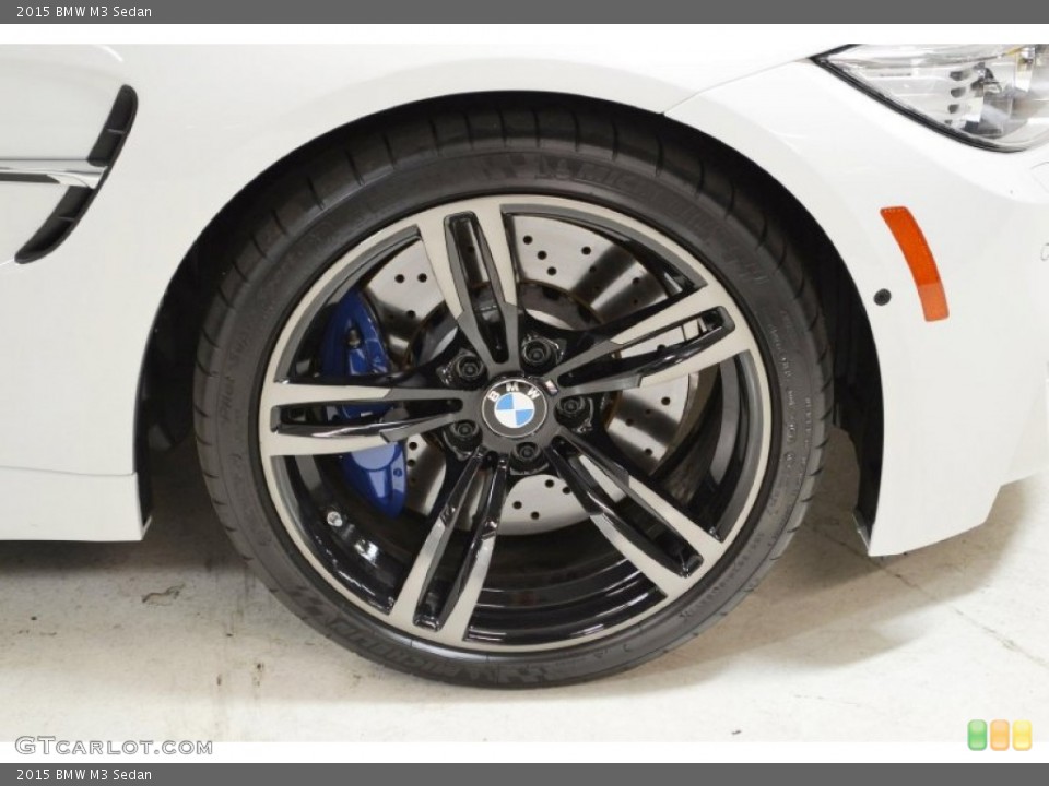 2015 BMW M3 Sedan Wheel and Tire Photo #94660109