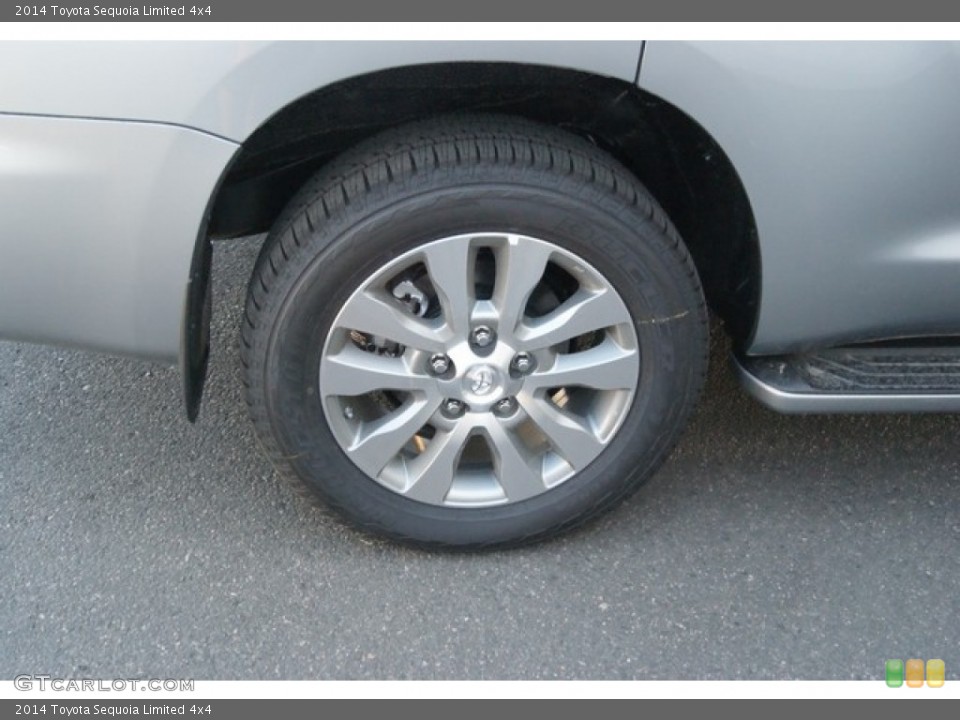 2014 Toyota Sequoia Limited 4x4 Wheel and Tire Photo #94683418