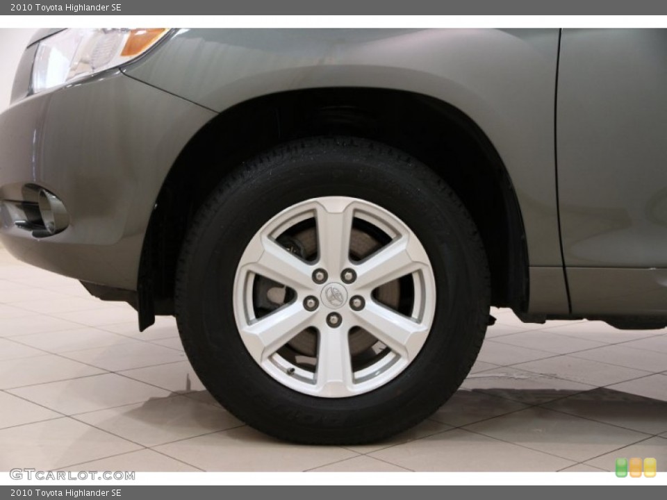 2010 Toyota Highlander SE Wheel and Tire Photo #94704735