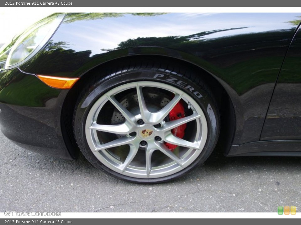 2013 Porsche 911 Carrera 4S Coupe Wheel and Tire Photo #94710639