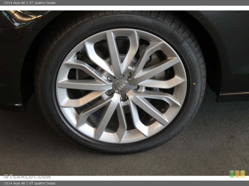 2014 Audi A6 2.0T quattro Sedan Wheel and Tire Photo #94711416