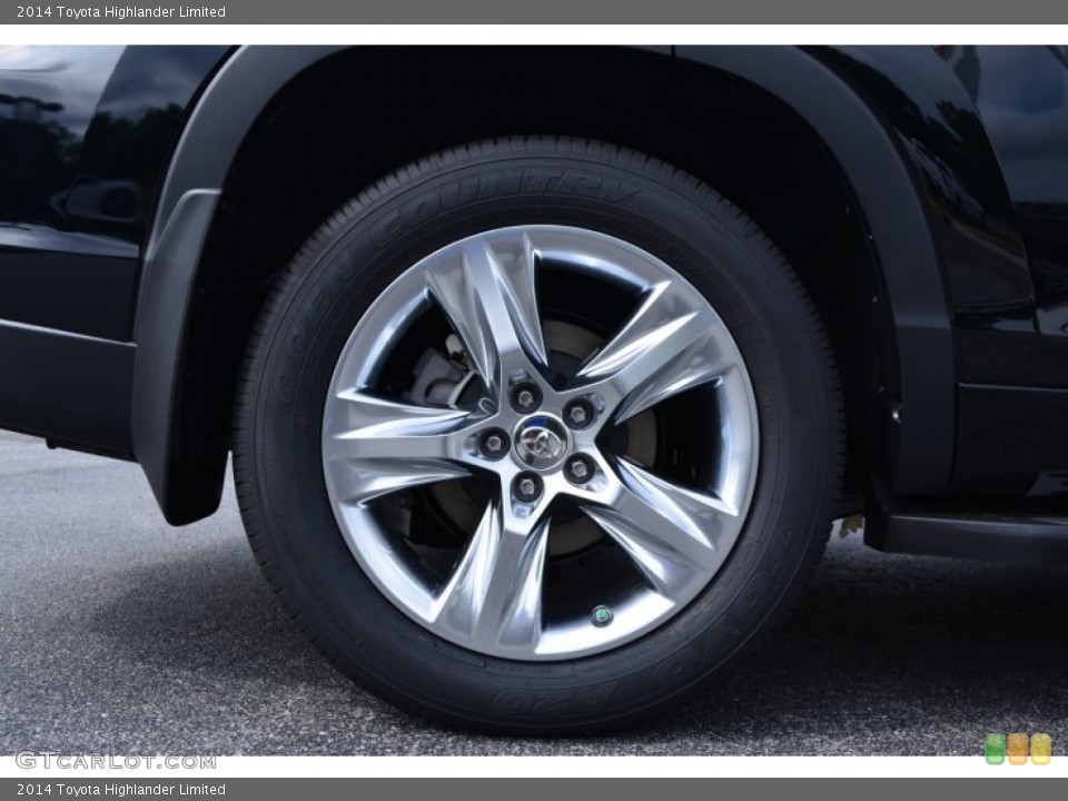 2014 Toyota Highlander Limited Wheel and Tire Photo #94721511