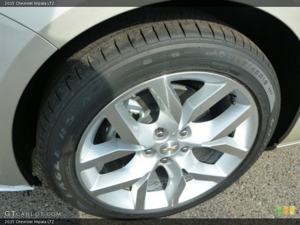 2015 Chevrolet Impala LTZ Wheel and Tire Photo #94726656