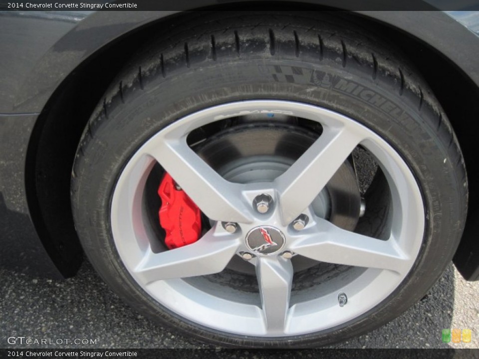 2014 Chevrolet Corvette Stingray Convertible Wheel and Tire Photo #94733824