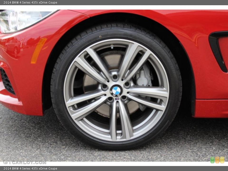2014 BMW 4 Series 435i xDrive Coupe Wheel and Tire Photo #94736620