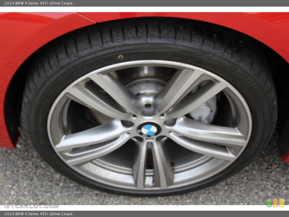 2014 BMW 4 Series 435i xDrive Coupe Wheel and Tire Photo #94736644