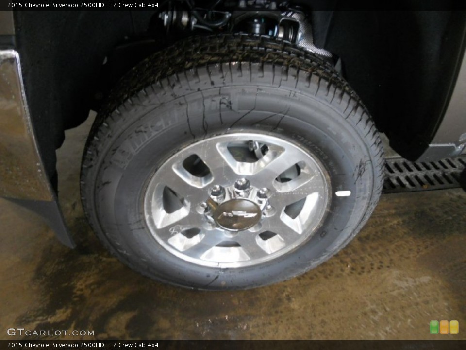2015 Chevrolet Silverado 2500HD LTZ Crew Cab 4x4 Wheel and Tire Photo #94736665