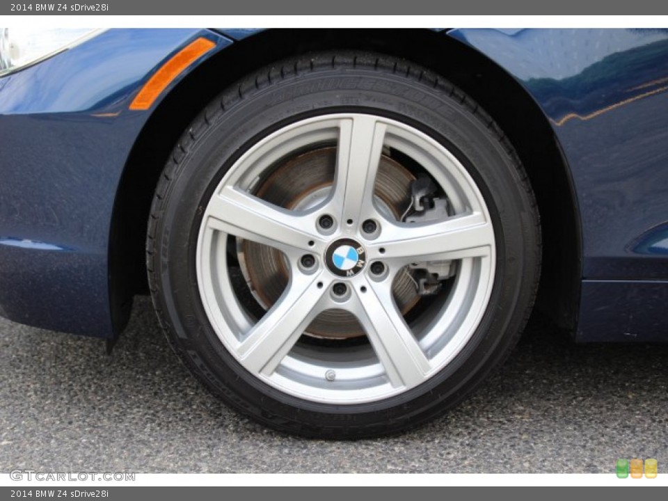 2014 BMW Z4 sDrive28i Wheel and Tire Photo #94737385