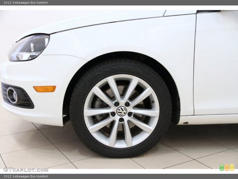 2012 Volkswagen Eos Komfort Wheel and Tire Photo #94738855