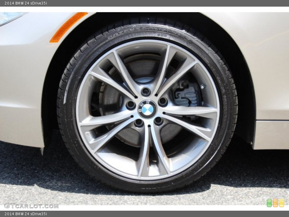 2014 BMW Z4 sDrive35i Wheel and Tire Photo #94742990